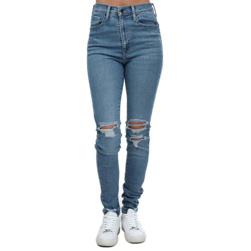 Levis Jeans Super Skinny Mile High da Donna