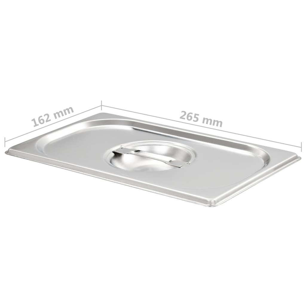Lid for GN 1 4 container 4 pcs stainless steel
