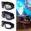 Plastic Folded Protective Glasses Mutlicolor Windproof Ridding Anti-goggles Cycling Impact Resistant Skiing Protective Eyewear