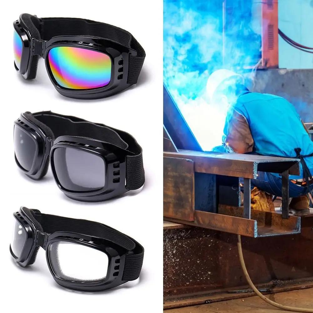 Plastic Folded Protective Glasses Mutlicolor Windproof Ridding Anti-goggles Cycling Impact Resistant Skiing Protective Eyewear