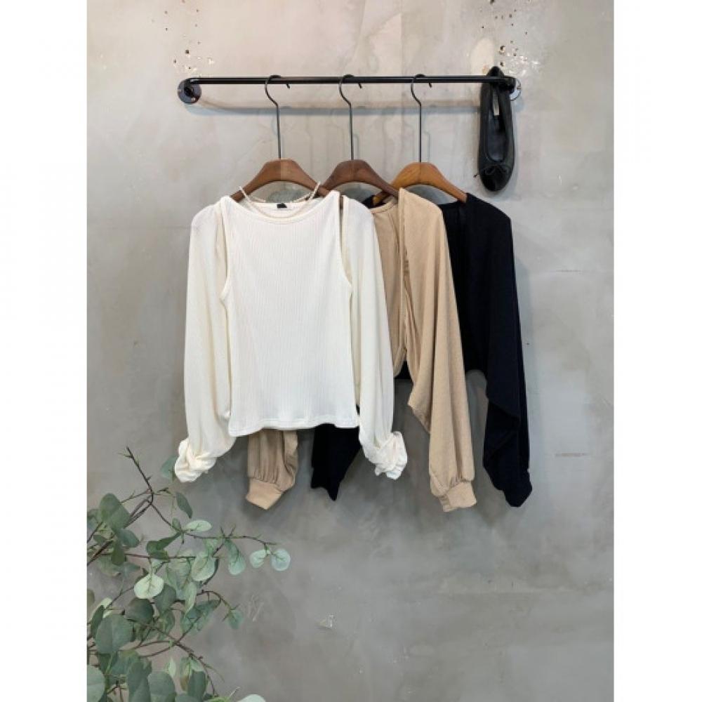 C S In The Room Free Shuna Long Sleeve Bolero Cardigan 3 Color