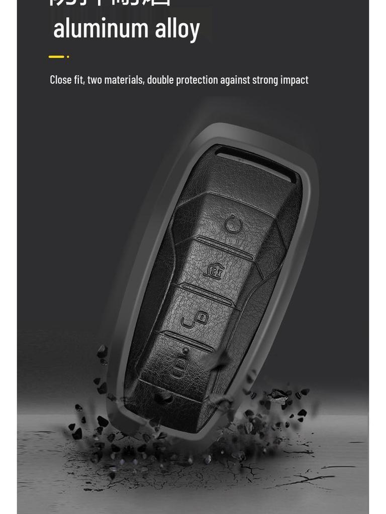 Full Coverage Key Case for BYD Tang, Song, Han, Qin PLUS, Yuan - New Key Shell and Buckle
