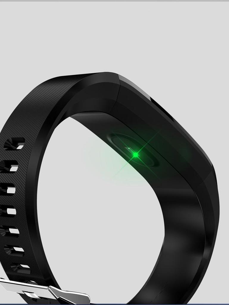 115Plus Smart Armband: Farbdisplay Fitness Tracker mit Herzfrequenz- und Blutdruckmonitor, Schrittzähler, Unisex