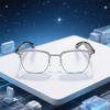 KI Bluetooth Smart Glasses mit automatischer Ein-/Aussch-Funktion, Metall-Federgelenke, Musik- & Anrufsensoren