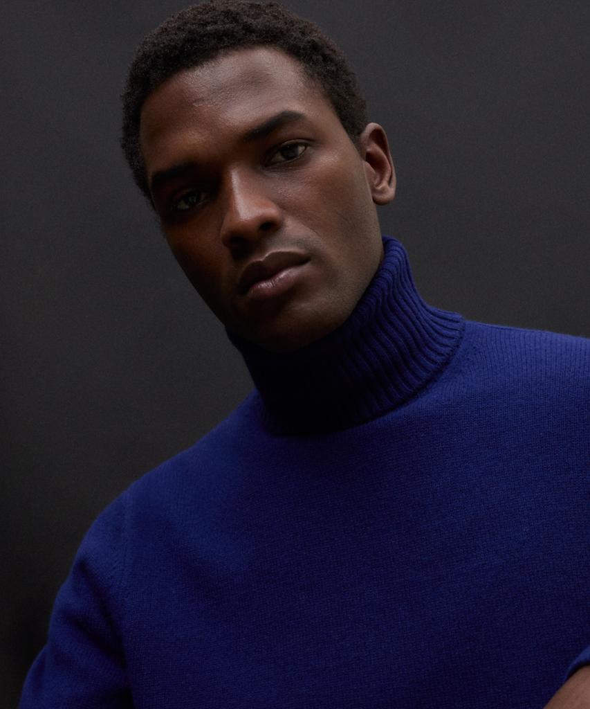 Ekoalpeu Men'S Blue Brun Sweater