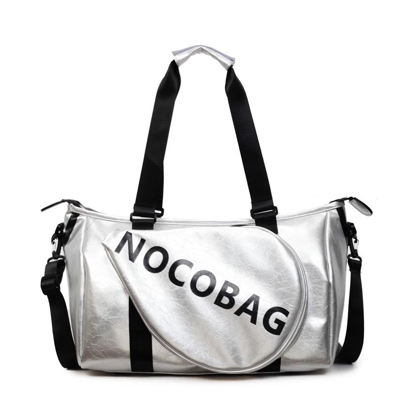 

Laser Women s Large Capacity Travel Fitness Crossbody Bag срібний