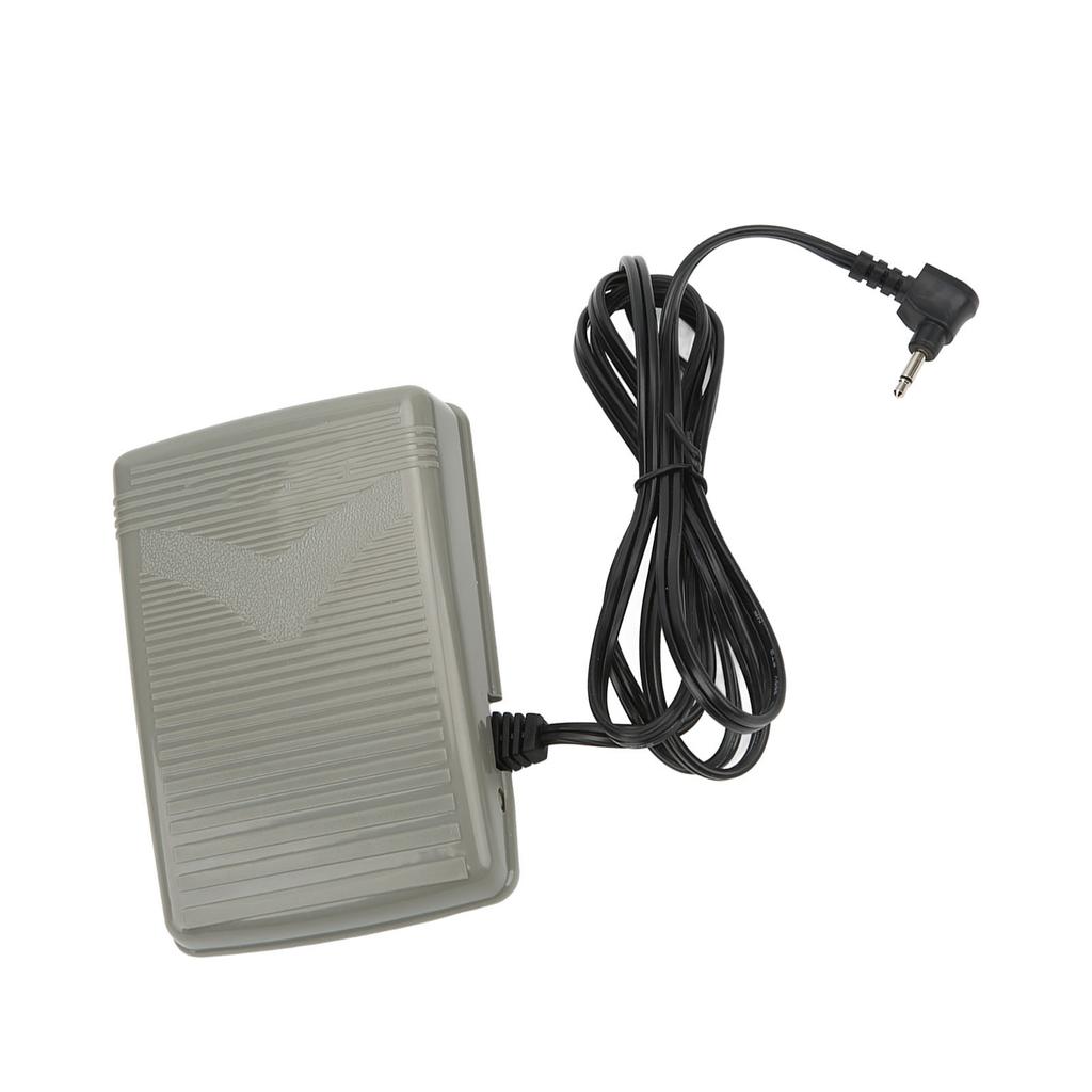 Sewing Machine Foot Switch Anti Slip Design Foot Speed Control Pedal with 153cm Cable for Household