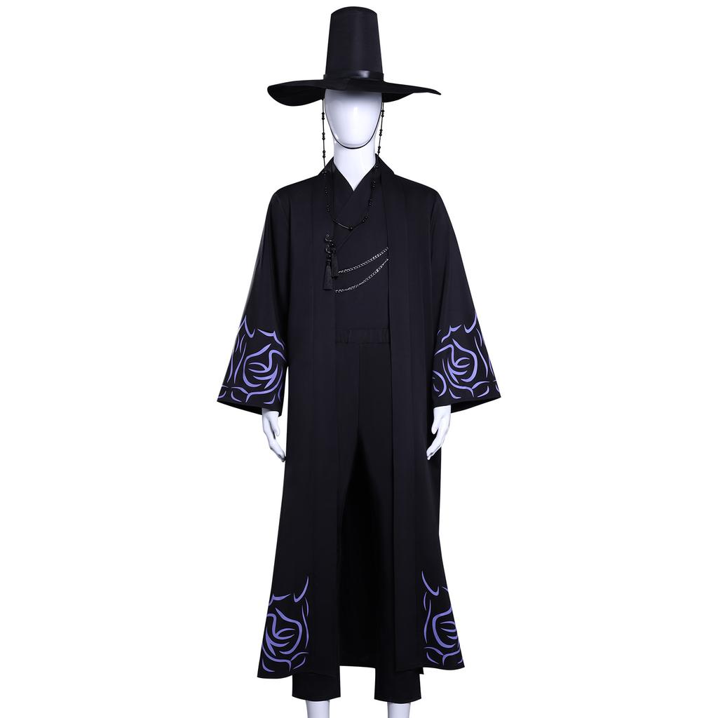thumbnail image 2 of Kids Demon Hunter Of Kpop Saja Boys Jinu Abby Baby Cosplay Costume Set 2 of 14
