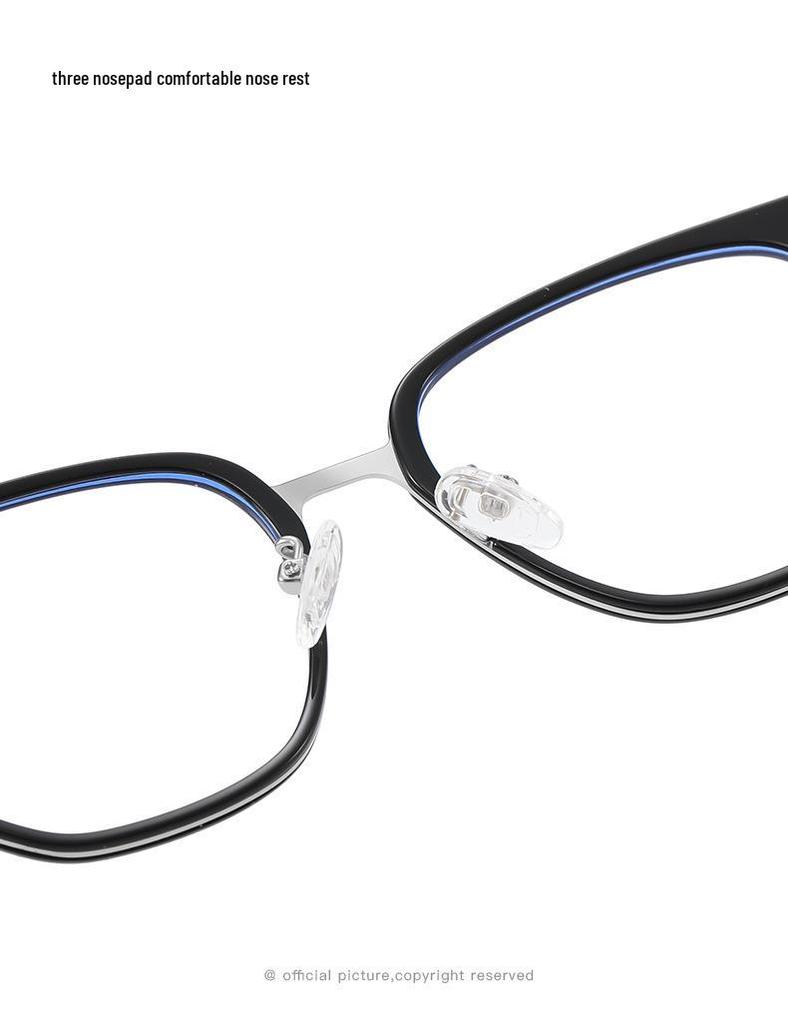 2026 Simple Retro TR Frame Blue Light Blocking Glasses 1813 for Business & Casual Use