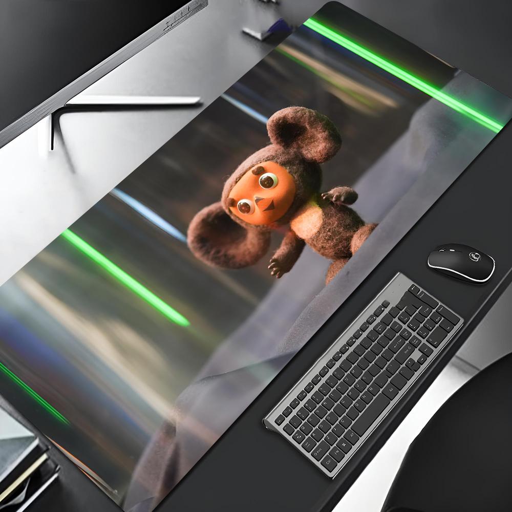Anime Cute CCheburashka Mouse Pad Cartoon Lockedge Large Gaming Pad Computer Gamer Keyboard Mat Desk Mousepad PC Desk Pad