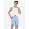 American Retro Elastic Pure Cotton Thread Men Vest Summer Pure Cotton Sweat Absorbing Bottoming Shirt Sports Tank Top Sleeveless T-shirt
