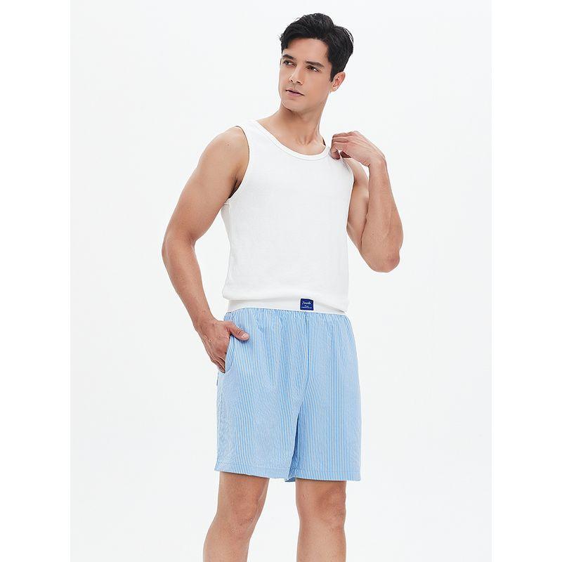 American Retro Elastic Pure Cotton Thread Men Vest Summer Pure Cotton Sweat Absorbing Bottoming Shirt Sports Tank Top Sleeveless T-shirt