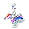 NEW 925 Silver Charms Cat Planet Ballet Shoes Pendant Beads fit Bracelet Necklace Diy For Woman Jewelry Matching
