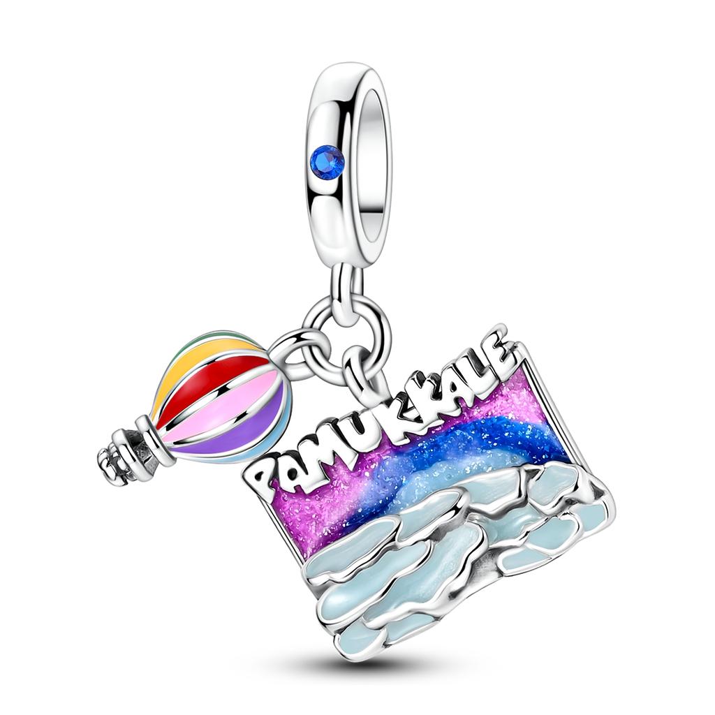 NEW 925 Silver Charms Cat Planet Ballet Shoes Pendant Beads fit Bracelet Necklace Diy For Woman Jewelry Matching