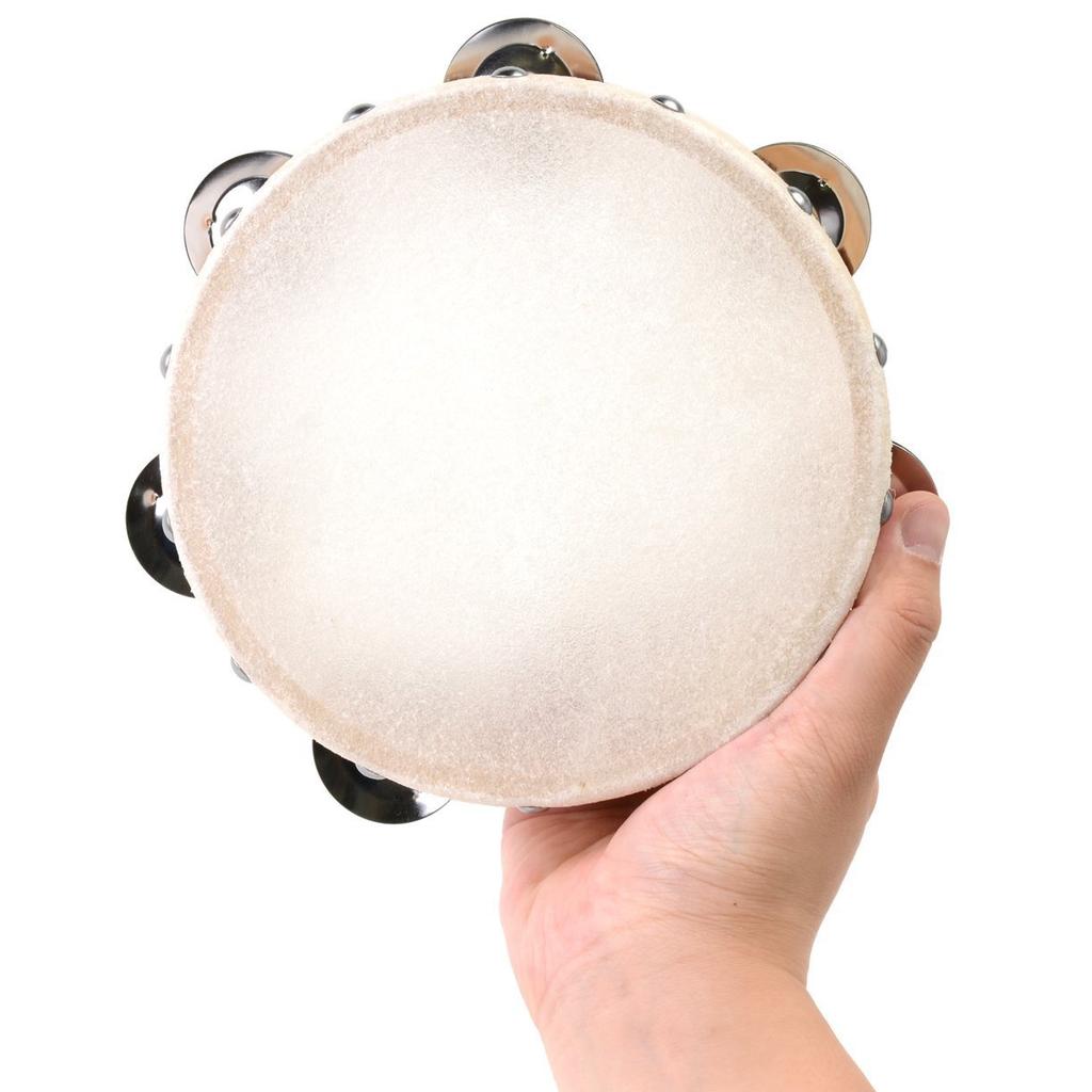 KC Leather Tambourine Calfskin 18cm TCS-18/6