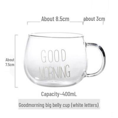 Changqi Glass Breakfast Mug Set