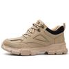 For Men, Anti-smash and Anti-piercing Steel Bag Head Work Shoes, Light and Comfortable Four-season Labor Insurance Shoes