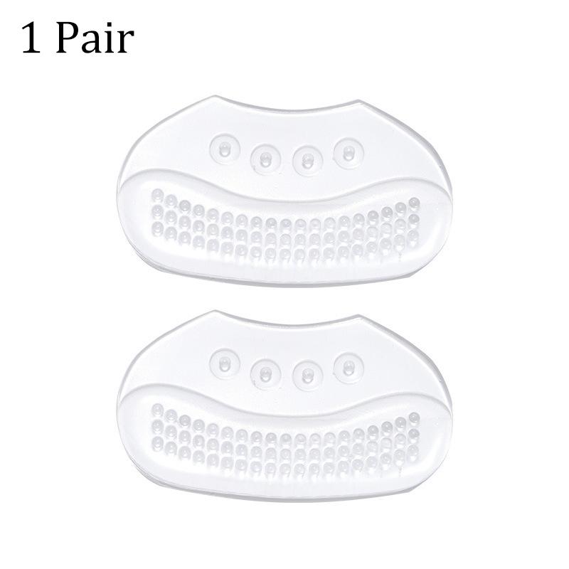 Heels Protector Silicone Heel Stickers Women Men Anti Slip Anti-wear Heel Cushions Pain Relief Inserts Shoes Pads Foot Heel Care