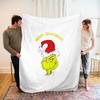 Flannel Blanket Christmas Blanket Personalized Blanket Digital Print Blanket