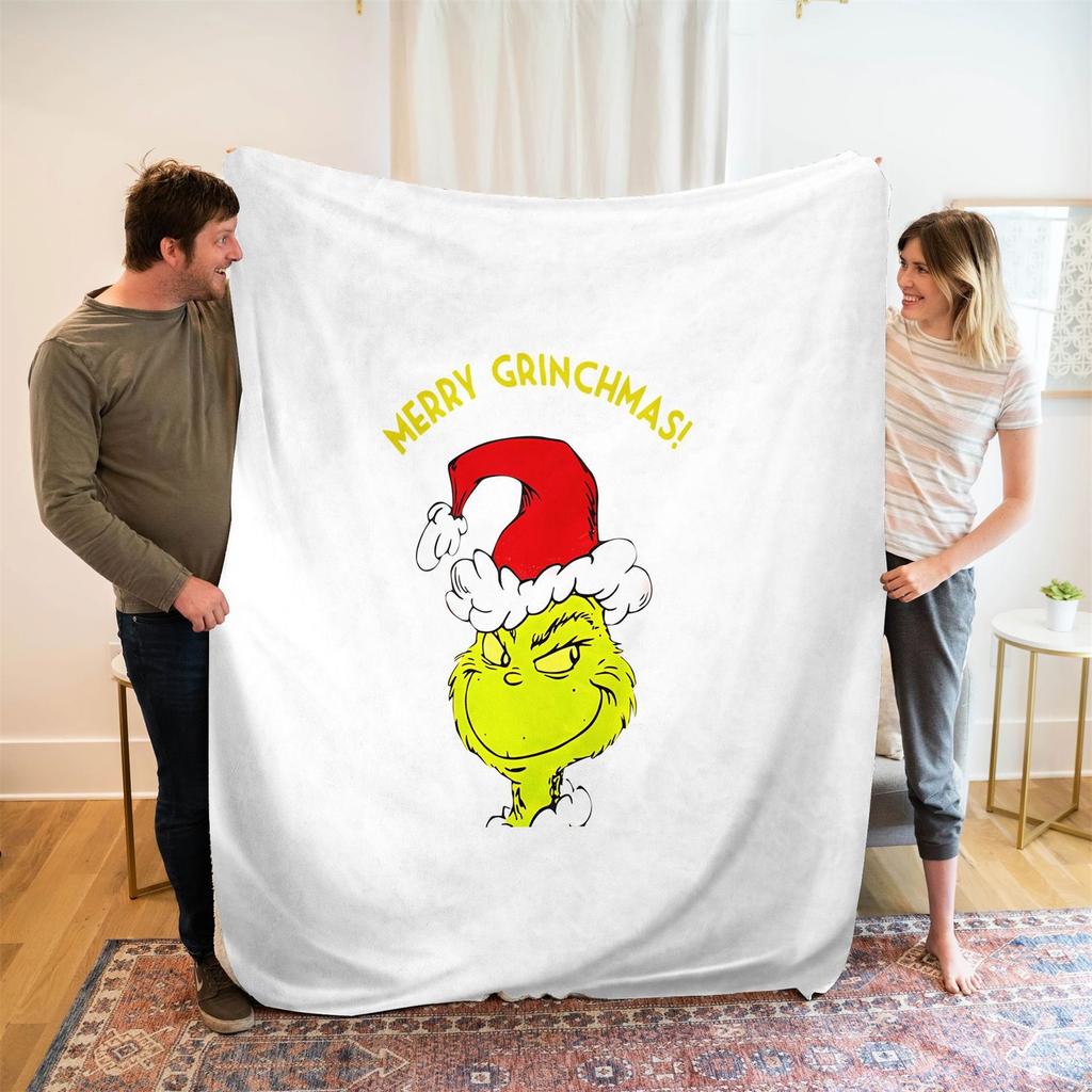 Flannel Blanket Christmas Blanket Personalized Blanket Digital Print Blanket
