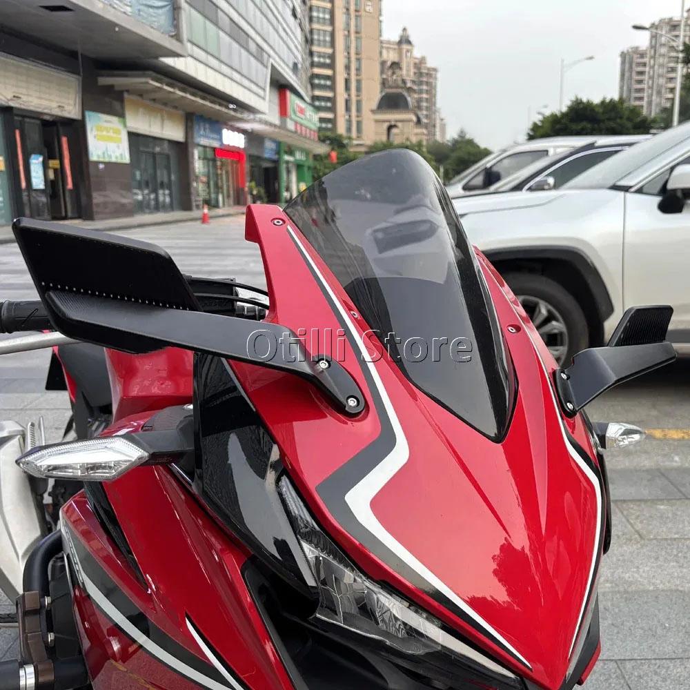 CBR250R CBR600R New Rearview Mirror Motorcycle Wind Wing Adjustable Rearview Mirror For Honda CBR650R 2019-2025 CBR400R CBR150R