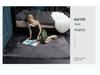 Nordic Style Plush Living Room Carpet - Cute Full Coverage Imitation Wool Rug for Bedroom & Sofa Area.