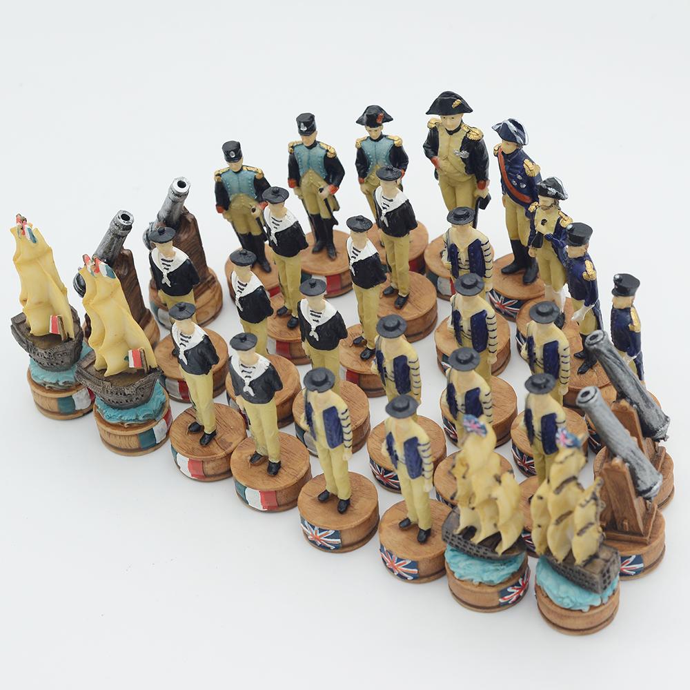 Luxury Chess With 3D Character Design, International Deluxe Chess Set For Chess Lovers And Collectors Puzzle Board Game Card Toy
