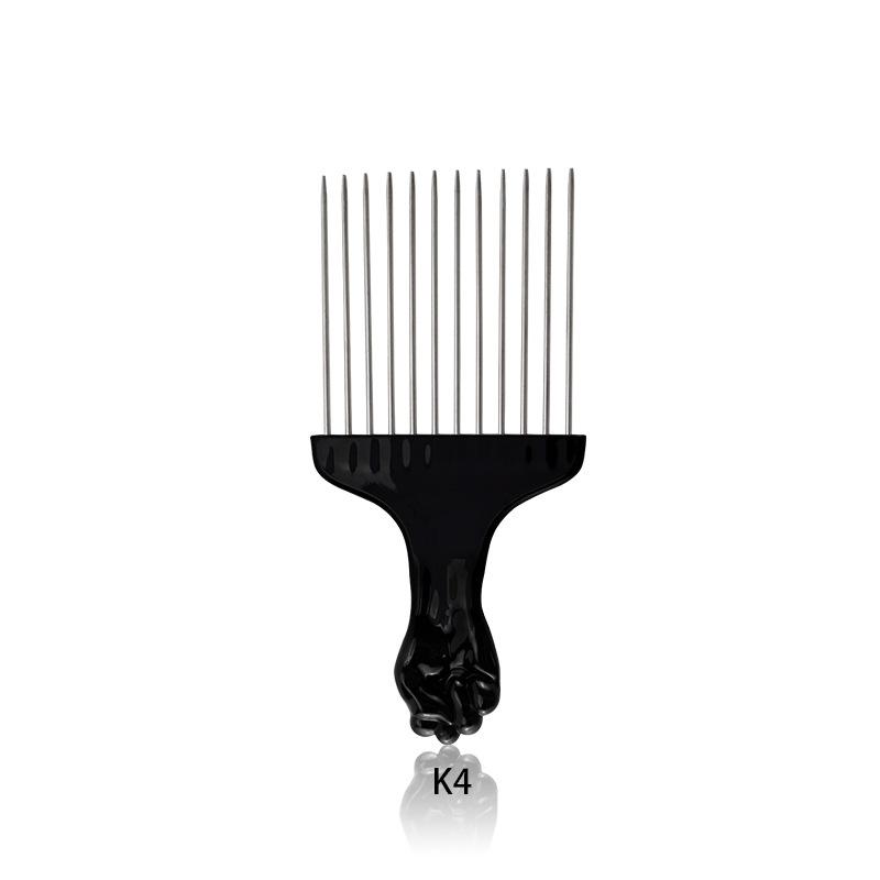 1Pc Curling Brush for Dreadlocks Hip Hop Hair Styling Perm Detangling Smoothing Cleaning Comb Professional Multifunctional Tool