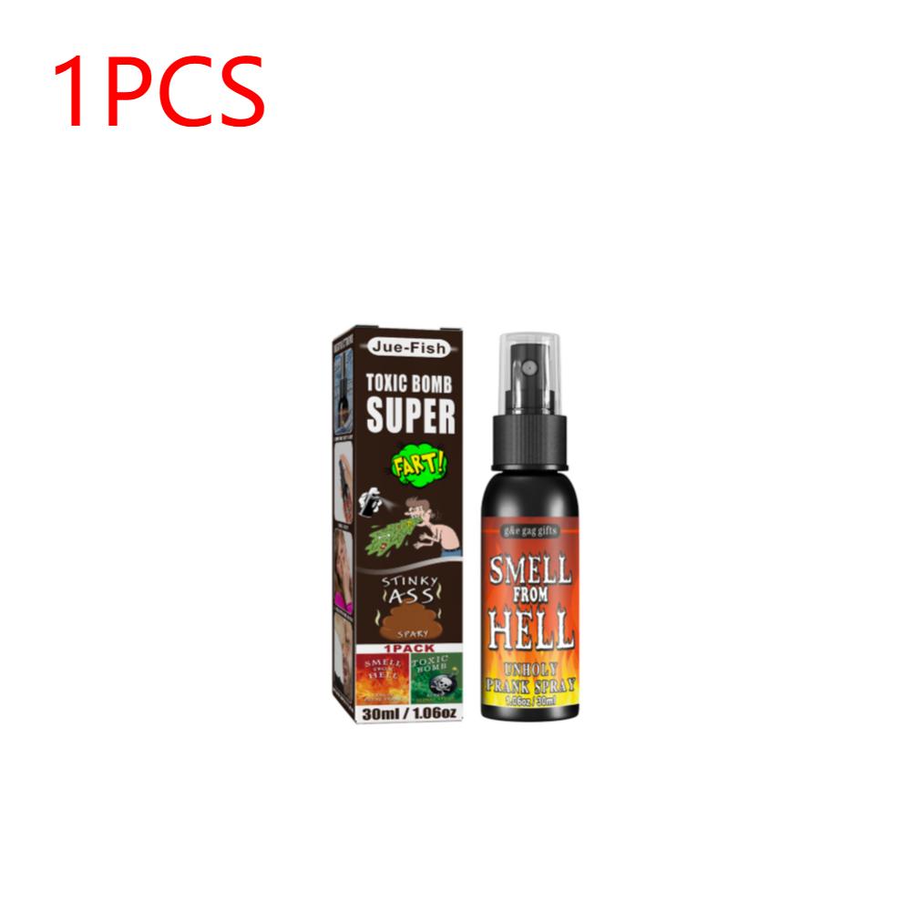 30ml Fart Gag Spray Prank Joke Halloween Spray Can Stink Party Supplies Stinky Fart for Adults Kids Halloween Funny