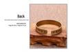 Antique Bronze Mantra Bracelet: Men's Heart Sutra & Women's Lotus Buddhist Bangle