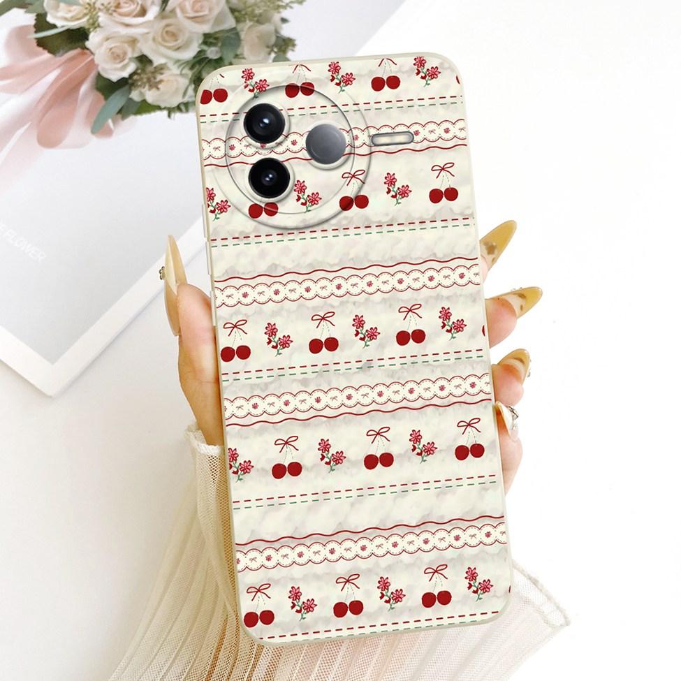 For Redmi K80 5G Case Luxury Fashion Cool Kawaii Cute Painted Silicone Phone Casing 24117RK2CC