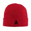 Neue PC Anuel AA Mützen Radeva Logo Strickmütze Unisex Damen Trendige Warme Weiche Beanie Mützen Frühling Outdoor Muster Kappe