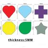 100Pcs 10Mm Wooden Game Tokens - Heart Diamond Cross Star Shapes For Board Games Chess Card Markers  Tabletop Accessories