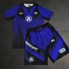 Authentic UFC Boxing Training Set Short Sleeve Tank Top with Quick Drying Breathable Shorts for Men And Women Sports Fighting Ni