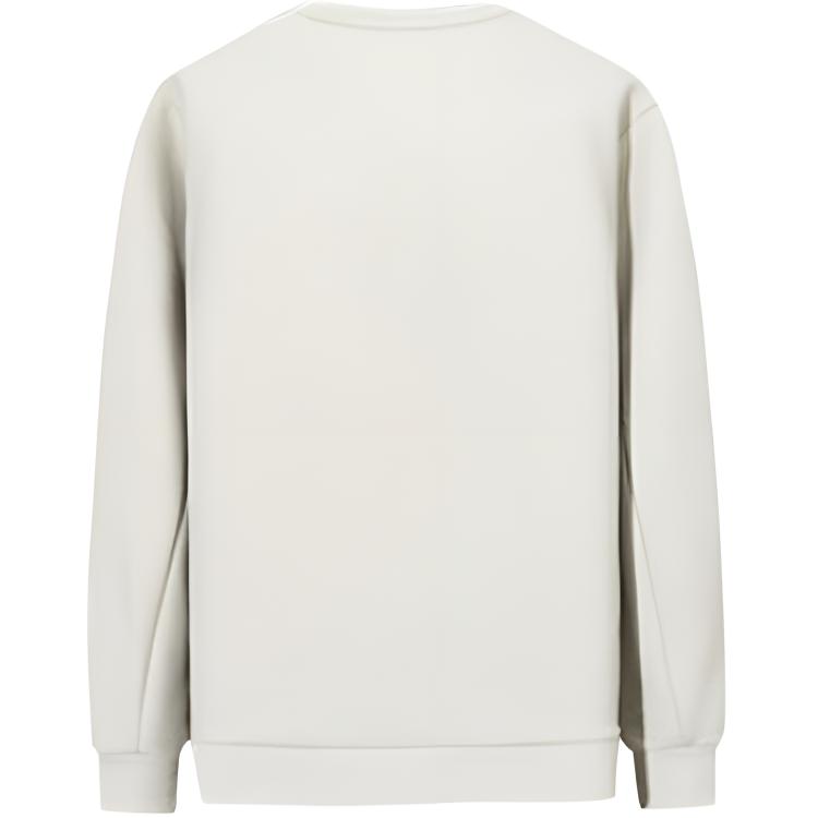 Anta Simple Round Neck Pullover Slim Fit Sweatshirt Unisex Tops 152617702N-1