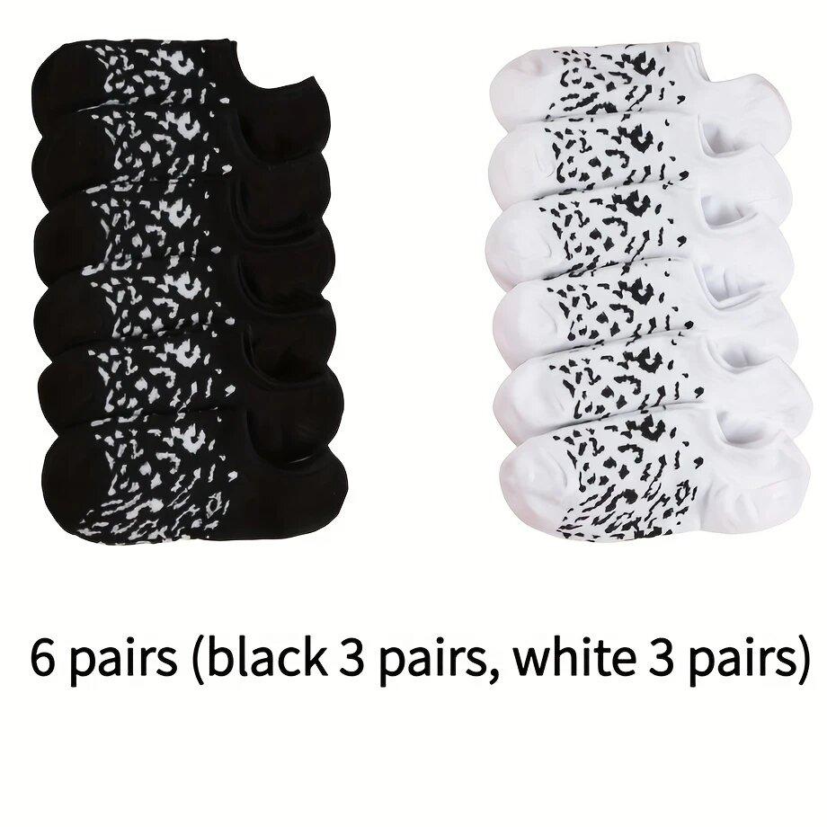 5 Pairs Men's Socks High-Quality Spring and AutumnThickened Breathable Boat Socks Low Cut Shallow Mouth Socks Men's Casual Socks