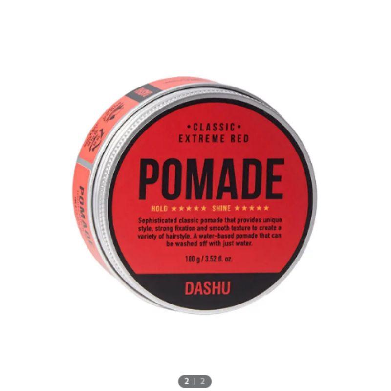 Dashu Classic Extreme Red Pomade 100g (+ Pomade Comb Bonus)