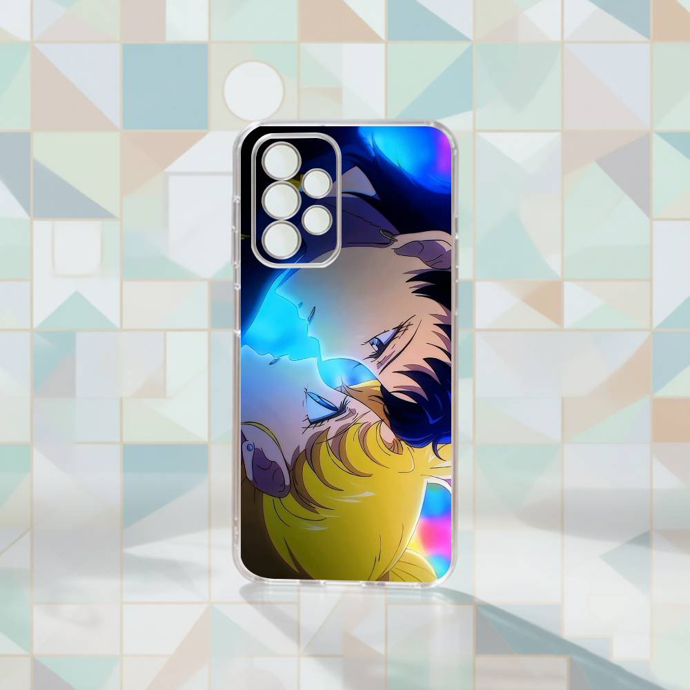 Cartoon S-Sailor M-Moons Phone Case Transparent Silicone Soft For Samsung S25,S24,S21,S22,S23,S30,Ultra,S20,Plus,Fe