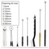 Cleaning Brush Kit Needle Spray Cleaner Spray Guns Nozzle Cleaning Repair Tool Kit Needle Brush Set Spray Guns Clean Accessories