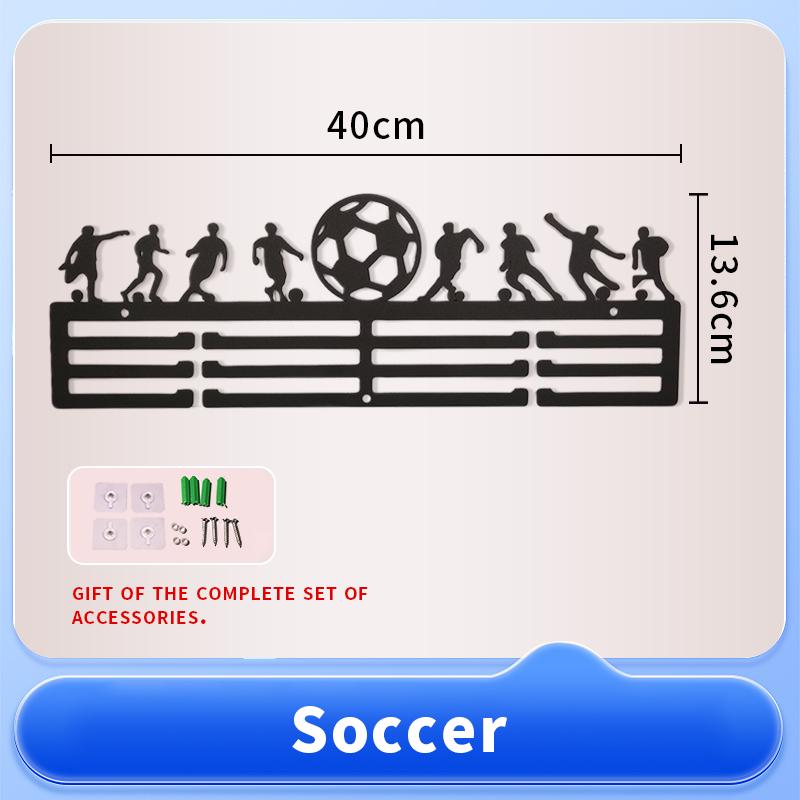 Factory Direct Custom Large Wall Hanger Metal Medal Display Rack for Bulk Medals & Awards Storage
