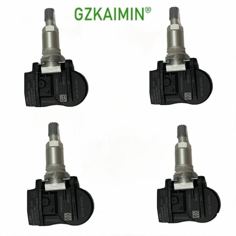 4PCS Tire Pressure Sensor TPMS OEM 43139-61M00 4313961M00 43130-61M00 for Suzuki Vitara SX4 S-cross Ignis Baleno Swift Jimmy