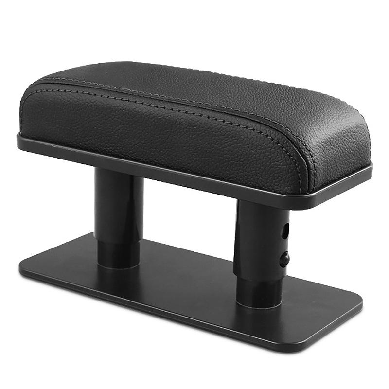 Authentic Car Armrest Left Elbow Bracket Central Right Armrest Box Adjustable Door Armrest Heightening Pad BlackBlack line