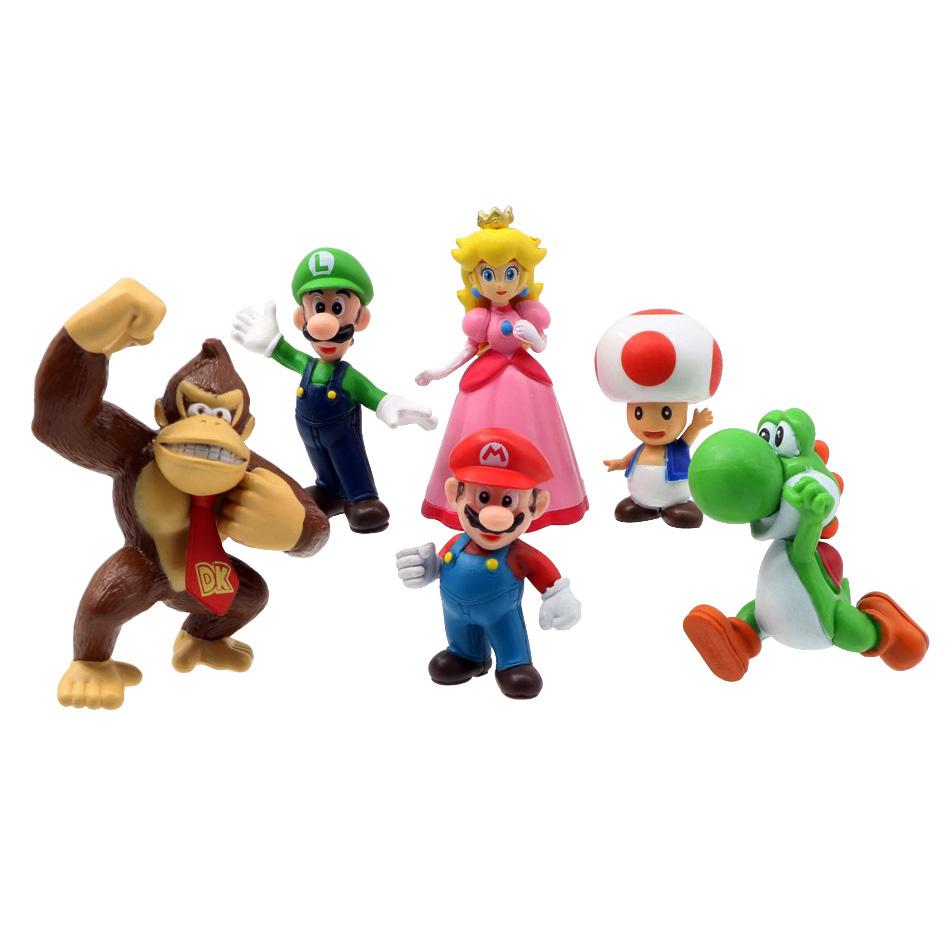 

5-18pcs Latest Anime Super Bowser Figures PVC Plaything model For kids birthday Collectable gifts Long Lasting