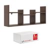 Wall Hanging Shelf, Bookcase - No. 18 white