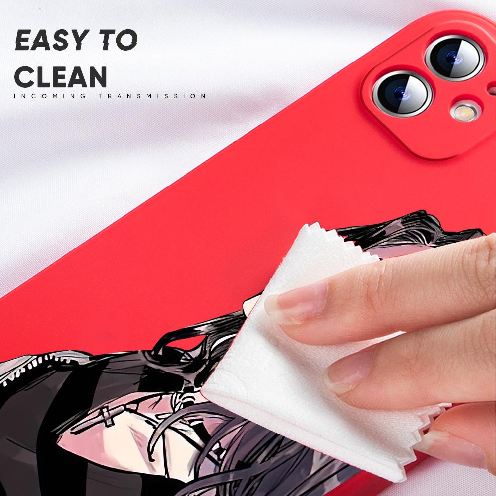 Popular Japanese Anime Phone Case for Redmi Xiaomi POCO Note 10 Pro 9 9A 9T 10C 8 7 11 Lite 5G X3 M3 Square Edge Soft Full Camera Protect Cover