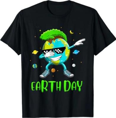 Earth Day Rocks Dabbing Earth Day Design Protect Our Earth T-Shirt
