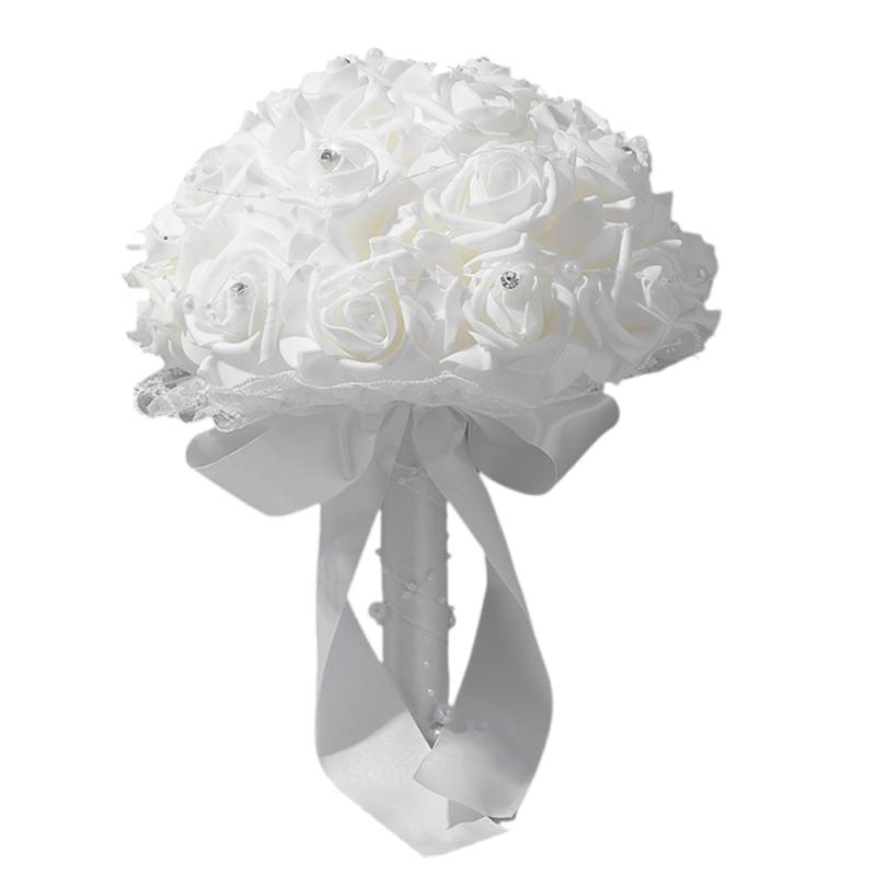 Artificial Bridal Bouquet for Proposal Wedding Ceremony and Anniversary for Beach Wedding Outdoor Wedding