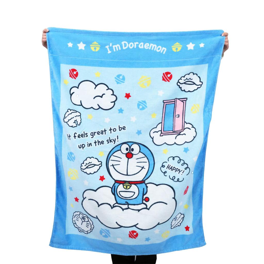 Marushin Towel Fluffy Doraemon Towel Summer Terry Nap Nap 2845004400 Children's "I'm Doraemon" Blanket, Cloud, Anime, Manga, Doraemon, Blanket,