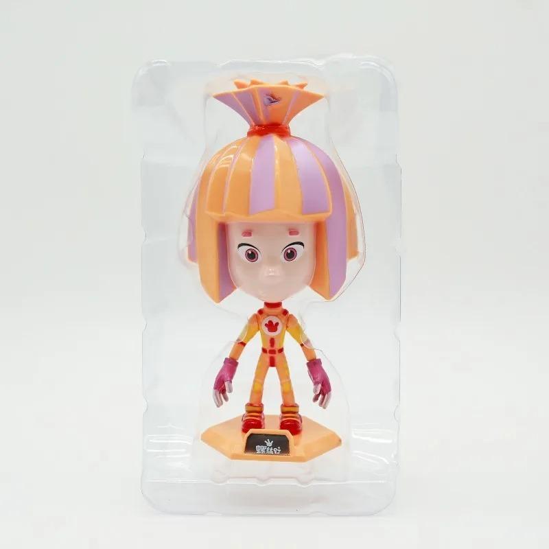 Cartoon The Fixies Simka Nolik Digit Tom-Thomas Fire Papus Action Figures Joint Movable Doll Screw Family Collectible Toys Gifts