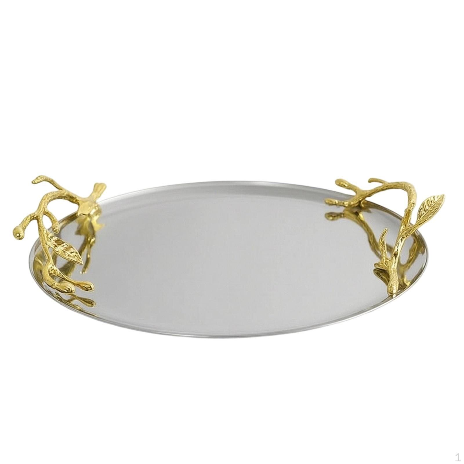 Fruit Tray with Metal Frame Stainless